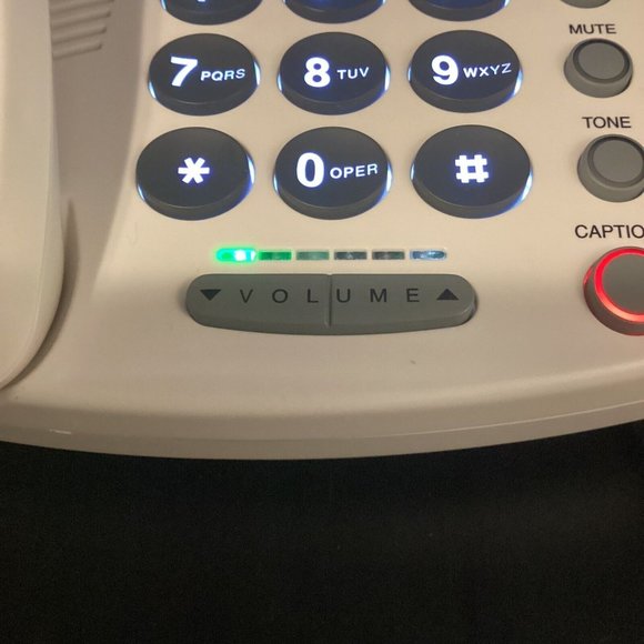 Ultratec CapTel 840 Telephone Real-Time Closed Captioned Hearing Impaired - Picture 15 of 16